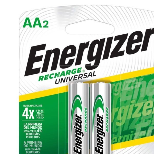 PILA RECARGABLE AA ENERGIZER BLISTER C2 PZAS